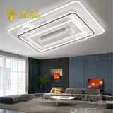  Đèn quạt ốp trần chữ nhật QT2 