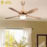  Quạt trần đèn cánh thép QT46 