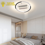  Đèn Quạt Ốp Trần Tròn QT3 
