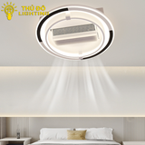  Đèn Quạt Ốp Trần Tròn QT3 