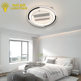  Đèn Quạt Ốp Trần Tròn QT3 