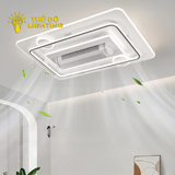  Đèn quạt ốp trần chữ nhật QT2 