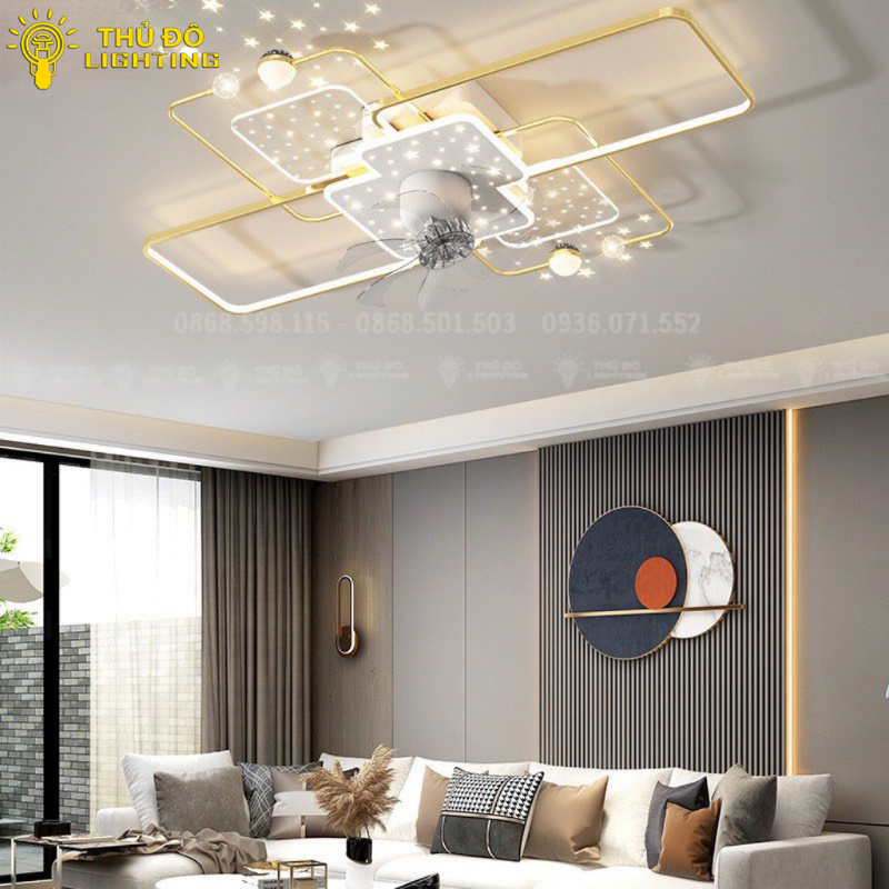  Đèn quạt ốp trần QT40/QT54 