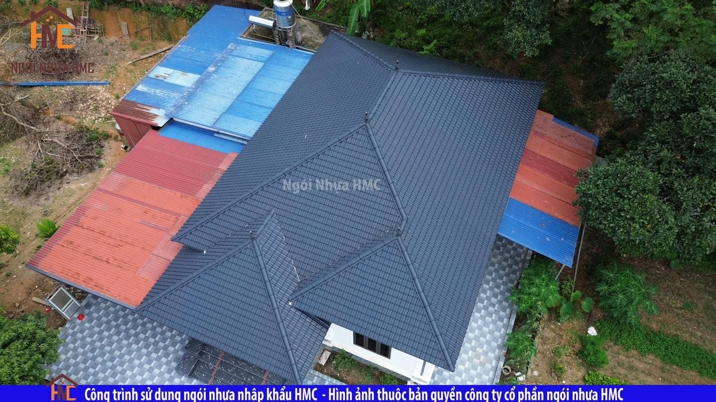  Lợp mái ngói nhựa 