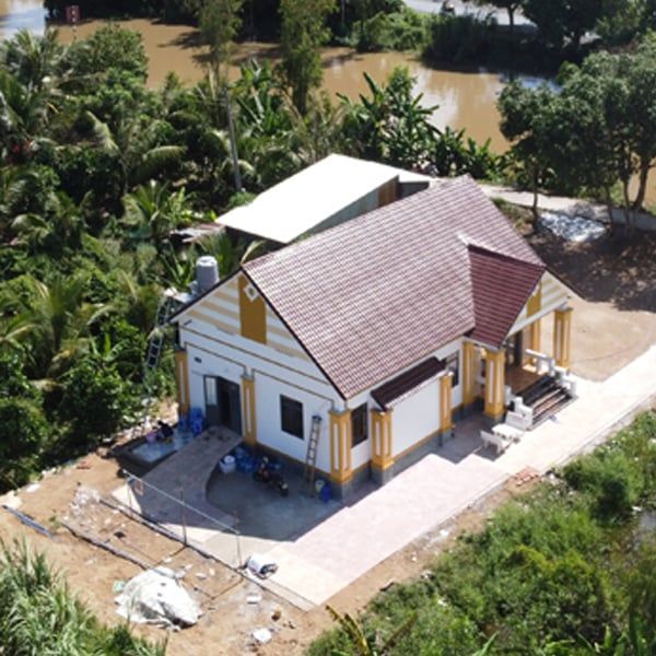  Lợp mái ngói nhựa 