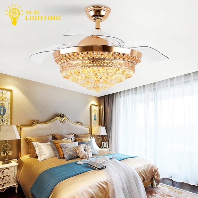  Quạt Trần Đèn 4 Cánh QT78/QT79 