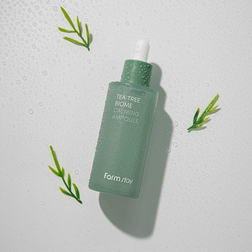  Tinh chất chống nhăn da chiết xuất Tràm Trà Farmstay Tea Tree Biome Calming Ampoule 