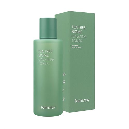  Nước hoa hồng dưỡng ẩm sâu chiết xuất Tràm Trà Farmstay Tea Tree Biome Calming Toner 