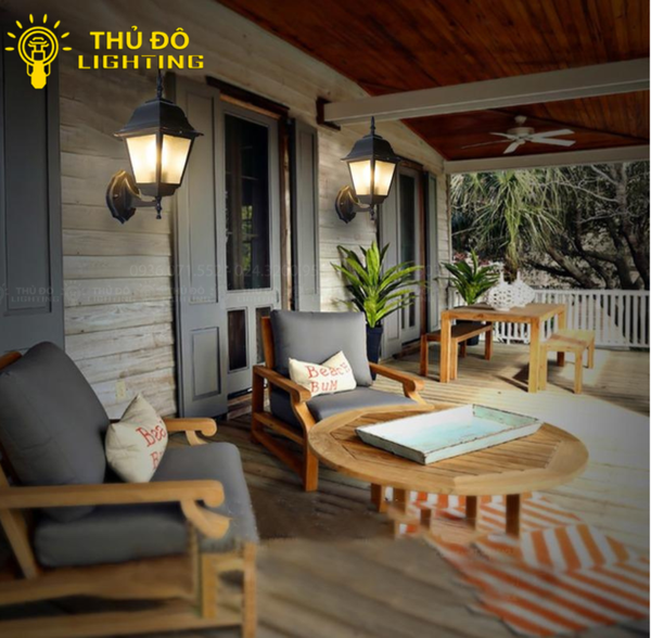  Đèn Tường TNT55 Đen 