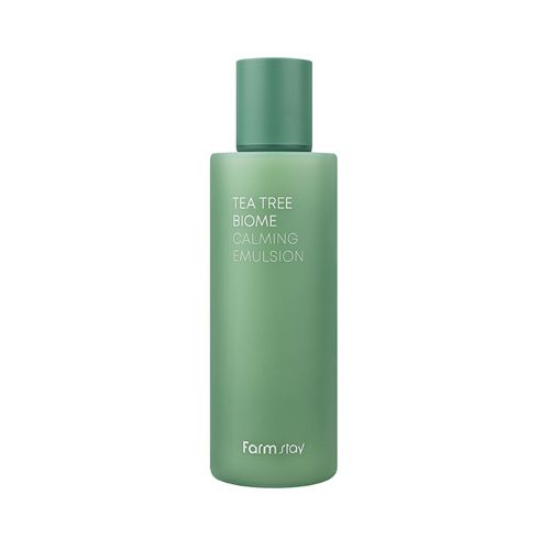  Sữa dưỡng ẩm và làm dịu da chiết xuất Tràm trà Farmstay Tea Tree Biome Calming Emulsion 