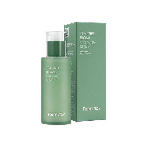  Serum cải thiện nếp nhăn chiết xuất Tràm trà Farmstay Tea Tree Biome Calming Serum 