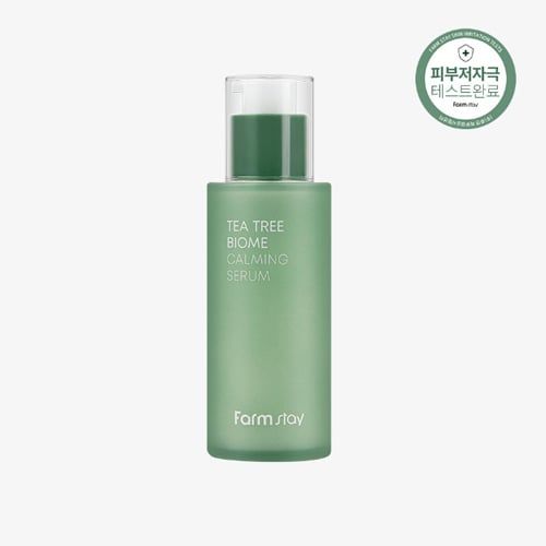  Serum cải thiện nếp nhăn chiết xuất Tràm trà Farmstay Tea Tree Biome Calming Serum 