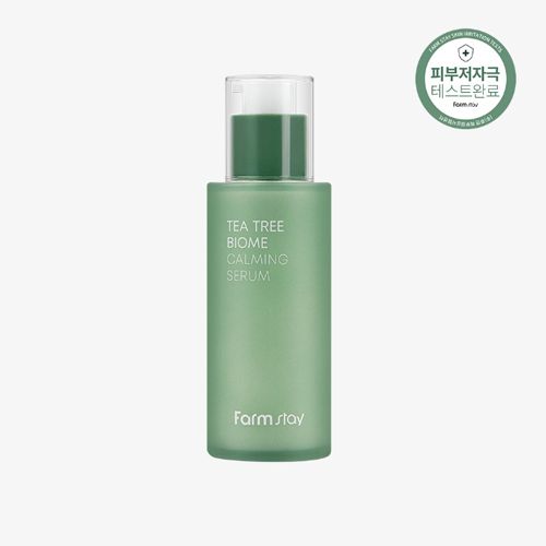  Serum cải thiện nếp nhăn chiết xuất Tràm trà Farmstay Tea Tree Biome Calming Serum 