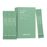  Mặt nạ ngủ làm dịu da tinh chất Tràm trà Farmstay Tea Tree Biome Calming Sleeping Pack 
