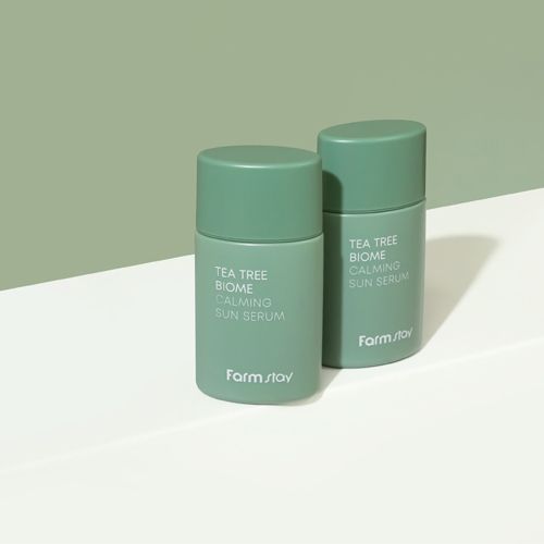  Serum chống nắng cho da nhạy cảm Tràm Trà Farmstay Tea Tree Biome Calming Sun Serum 
