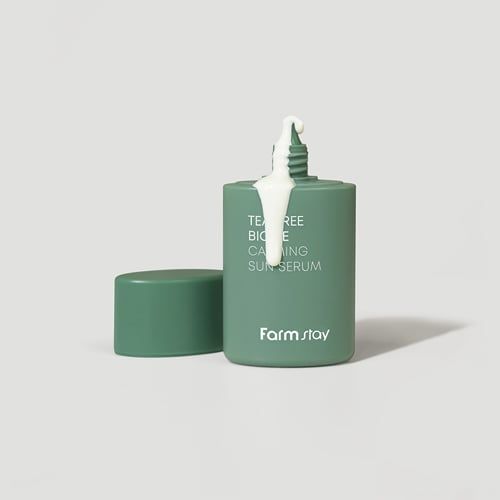  Serum chống nắng cho da nhạy cảm Tràm Trà Farmstay Tea Tree Biome Calming Sun Serum 