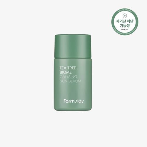  Serum chống nắng cho da nhạy cảm Tràm Trà Farmstay Tea Tree Biome Calming Sun Serum 