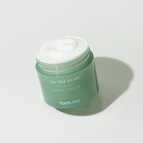  Kem dưỡng cho da khô chiết xuất Tràm trà Farmstay Tea Tree Biome Calming Water Cream 