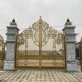  Cổng nhôm đúc 