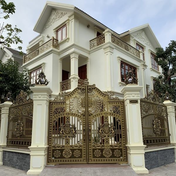  Cổng nhôm đúc 