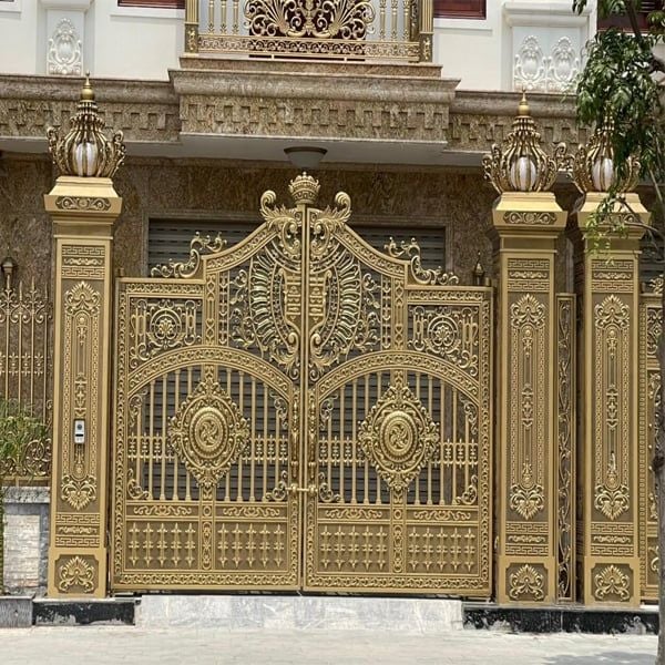  Cổng nhôm đúc 
