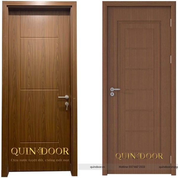  Cửa composite phủ PVC soi huỳnh 90x220 