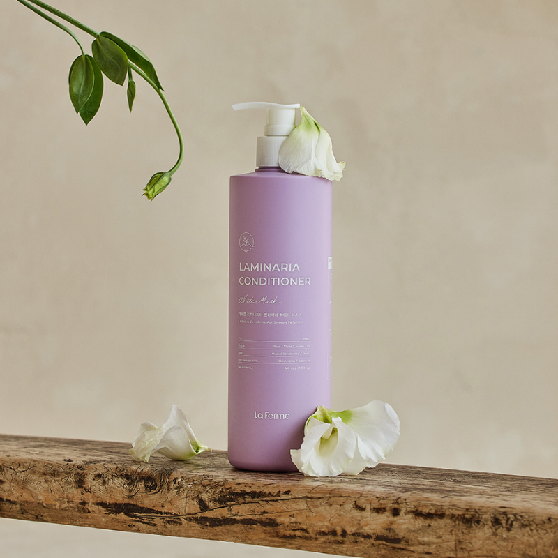  Dầu Xả LAFERME LAMINARIA Hương Xạ Trắng Phục Hồi Hiệu Quả Tóc Khô Sơ, Hư Tổn 500ml 