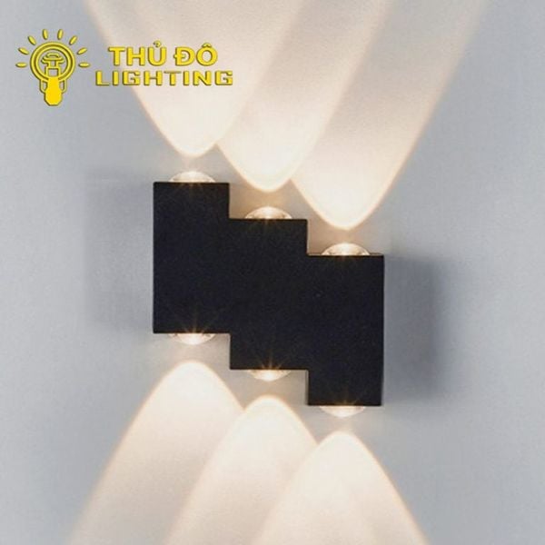  Đèn Hắt Tường Đen TNT27 