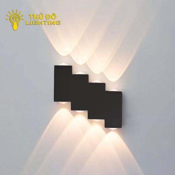  Đèn Hắt Tường Đen TNT27 