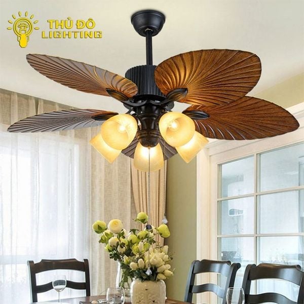  Quạt trần đèn 5 cánh 