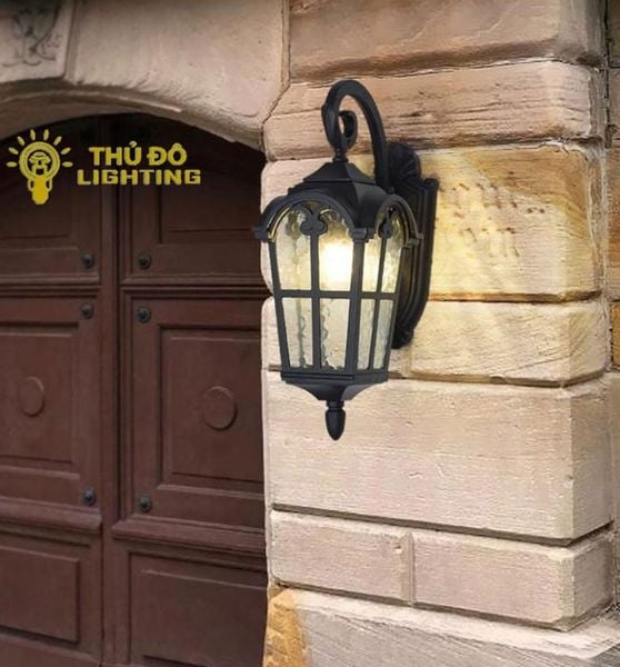  Đèn Tường Châu Âu TNT34 Đen 