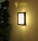  Đèn Tường Hiện Đại Trụ Viền Đen 