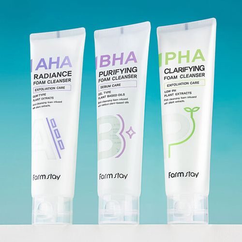  FarmStay AHA Radiance Foam Cleanser 