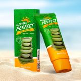  Kem chống nắng Nha đam cho da nhạy cảm-Farmstay Aloevera perfect sun cream 