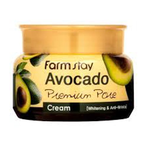  Kem Dưỡng Da Bơ Farmstay Avocado Premium Pore Cream – Dưỡng Ẩm, Se Khít Lỗ Chân Lông & Chống Lão Hóa-Farmstay avocado premium pore cream 