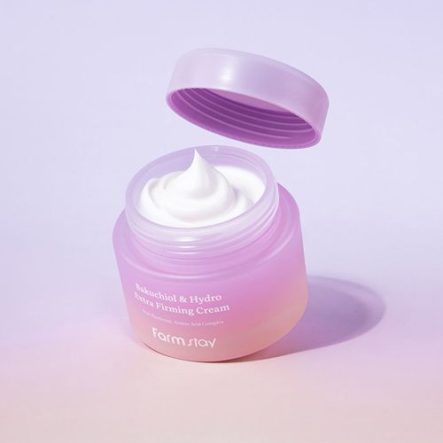  Kem Dưỡng Chống Nhăn, Săn Chắc Da Farmstay Bakuchiol & Hydro Extra Firming Cream 100ml-Farmstay Bakuchiol & Hydro Extra Firming Cream 100ml 