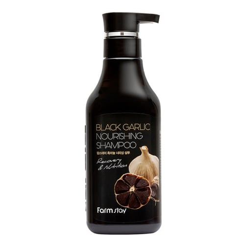  Dầu Gội Dưỡng Tóc FARMSTAY Black Garlic Nourishing Chứa Tinh Chất Tỏi Đen, Giúp Nuôi Dưỡng Tóc Khỏe Mạnh, Giảm Rụng Và Phục Hồi Tóc Hư Tổn 530ml-Farmstay Black Garlic Nourishing Shampoo 