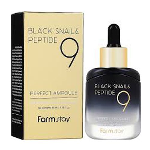  Farmstay black snail & peptide9 perfect ampoule 