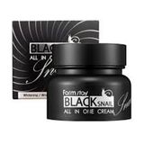  Kem Dưỡng Da Ốc Sên Đen Farmstay Black Snail All-In-One Cream – Dưỡng Ẩm, Làm Sáng & Chống Lão Hóa-Farmstay black snail all-in-one cream 