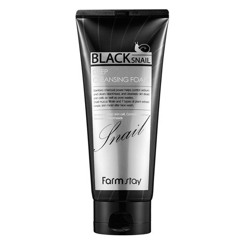  Farmstay Black Snail Deep Cleansing Foam 
