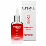  Tinh chất làm săn chắc da mặt với Lipid tự nhiên Farmstay Ceramide Firming Facial Ampoule 