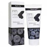 Sữa Rửa Mặt Than Hoạt Tính Farmstay Charcoal Pure Cleansing Foam 180ml-Farmstay charcoal pure cleansing foam 