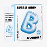 Mặt nạ sủi bọt rửa mặt dưỡng ẩm & làm sạch sâu Farmstay Collagen Facial Wash Bubble Mask 