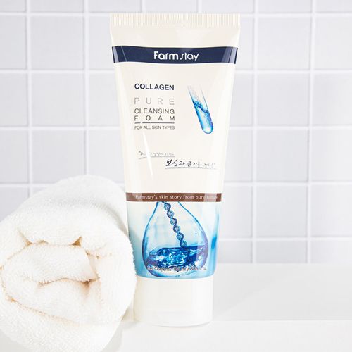  Farmstay Collagen Pure Cleansing Foam 