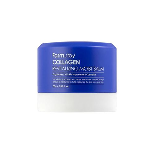  Kem Dưỡng Ẩm Farmstay Collagen Revitalizing Moist Balm 80g-Farmstay Collagen Revitalizing Moist Balm 