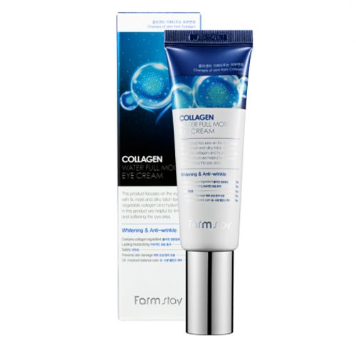  Farmstay Collagen Water Full Moist Eye Cream-Kem mắt chống lão hoá 