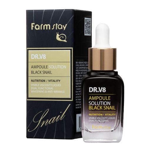  Farmstay Dr-V8 Ampoule Solution Black Snail 
