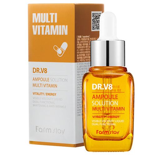  Farmstay Dr-V8 ampoule solution Multi-Vitamin 