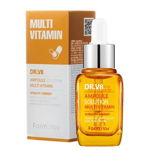  Farmstay Dr-V8 Ampoule Solution Multi-Vitamin 