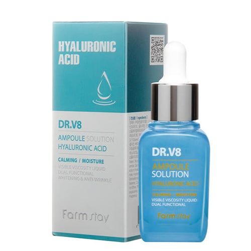  Farmstay Dr. V8 Ampoule Solution Hyaluronic Acid 